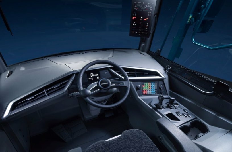 Cab updates for Hyundai articulated dump trucks<br>IMAGE SOURCE: Hyundai Construction Equipment Europe