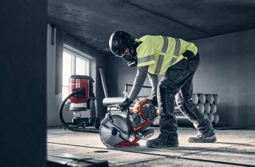 Husqvarna bietet Trennschleifer für jede Herausforderung im GaLa-Bau – seit über 65 Jahren<br>BILDQUELLE: Husqvarna
