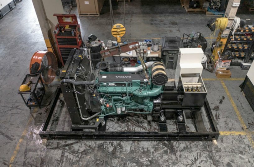 Volvo Penta has a complete line of industrial power generation engines to support customer needs<br>IMAGE SOURCE: SE10 PR; Volvo Penta