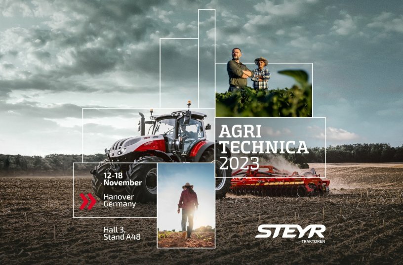 STEYR at Agritechnica<br>IMAGE SOURCE: Steyr; CNH Industrial N.V