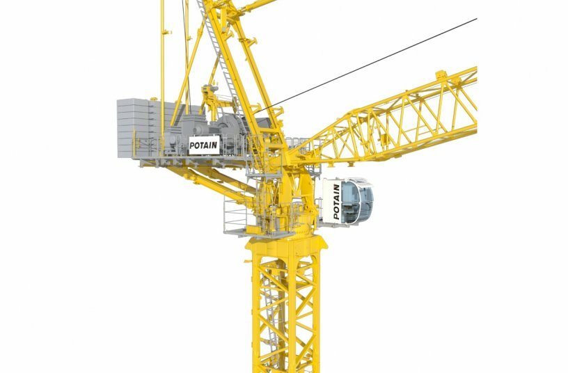 Manitowoc launches another big Potain crane from its China factory<br>IMAGE SOURCE: Manitowoc
