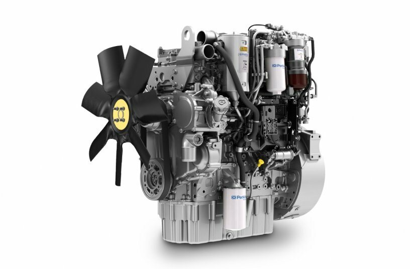 Perkins 1204J-E44TTA industrial diesel engine.<br>IMAGE SOURCE: Perkins