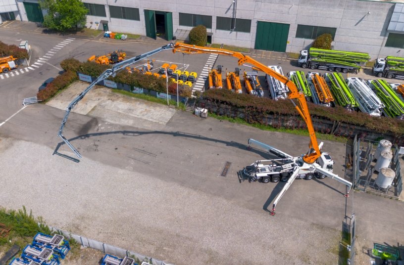 CIFA introduces the new K60H with 7-section boom: a new benchmark in the 60-meter class<br>IMAGE SOURCE: CIFA Spa