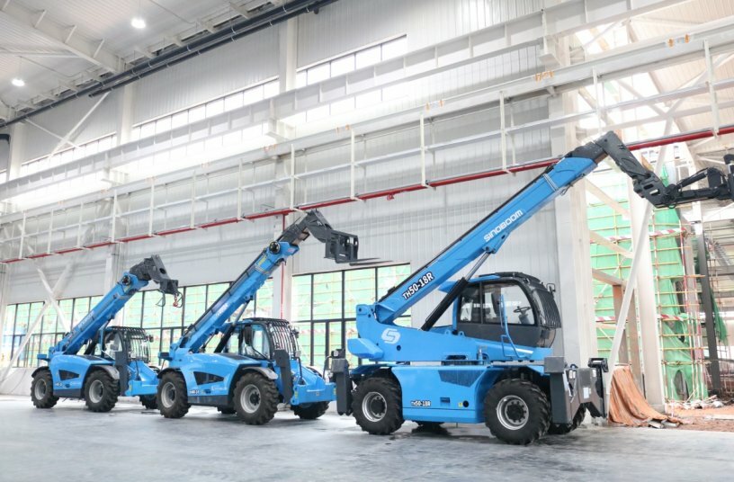 Telehandlers launch ceremony<br>IMAGE SOURCE: Sinoboom