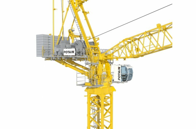 Manitowoc launches another big Potain crane from its China factory<br>IMAGE SOURCE: Manitowoc
