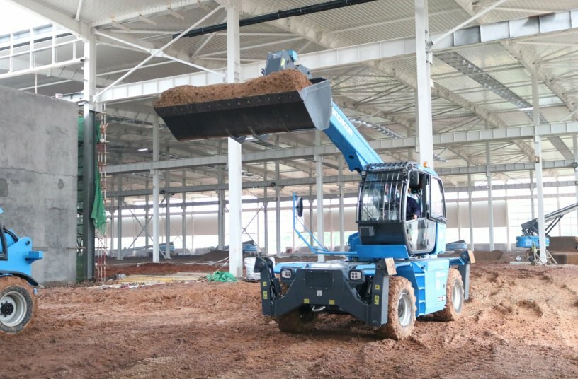Telehandlers launch ceremony<br>IMAGE SOURCE: Sinoboom