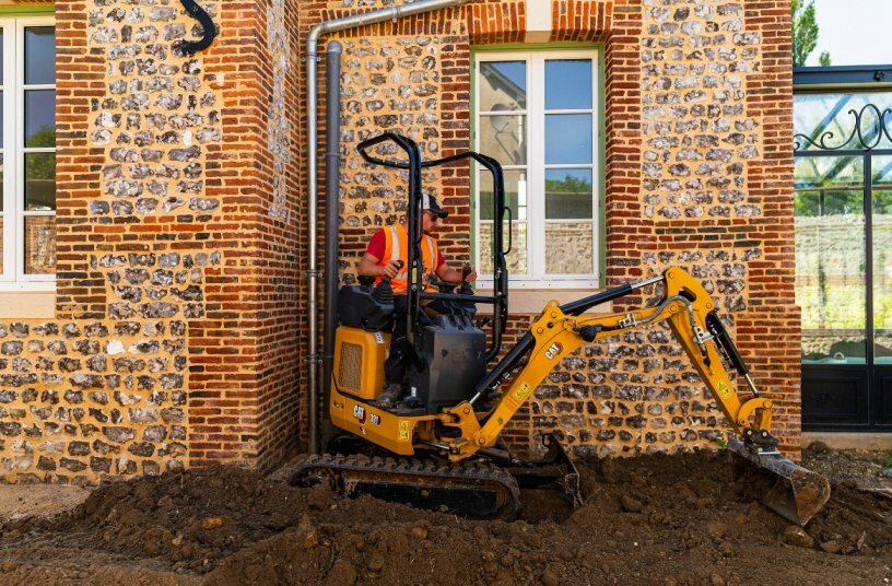 Cat® 301 CR micro hydraulic excavator<br>IMAGE SOURCE: Caterpillar