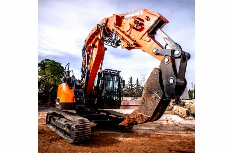Neuer Tunnelbagger DX235RTF-7 von DEVELON<br>BILDQUELLE: DEVELON