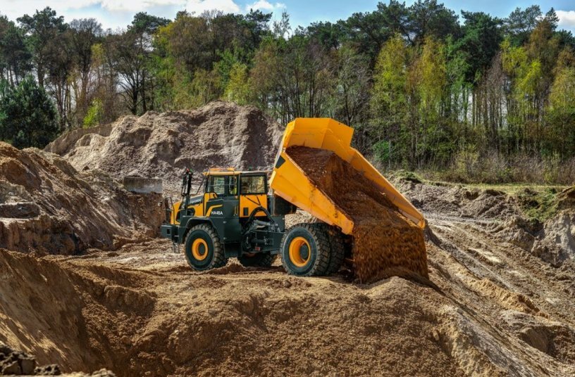 Hyundai launches two axle 45-tonne articulated truck<br>IMAGE SOURCE: Hyundai Construction Equipment Europe