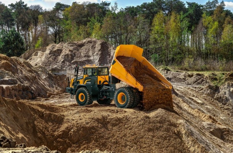 HYUNDAI stellt Zweiachs-Knickdumper mit 45 t Nutzlast vor<br>BILDQUELLE: Hyundai Construction Equipment Europe