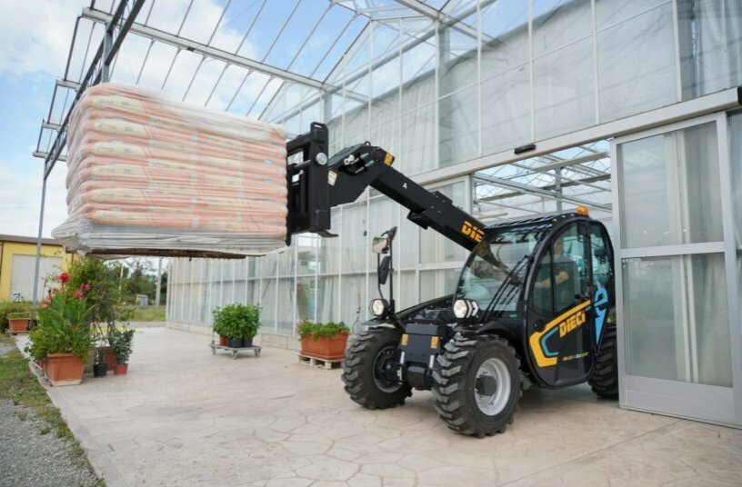 Full-electric telehandlers: The compact e-Smart range is born<br>IMAGE SOURCE: DIECI S.r.l.