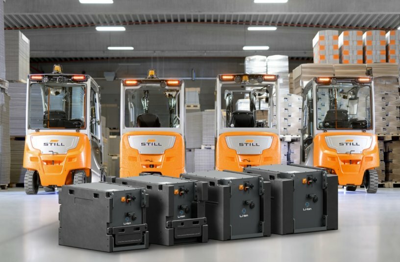 Smart statt maximal: Mit seinem erweiterten Lithium-Ionen-Batterieportfolio bietet STILL jedem Kunden die technisch und wirtschaftlich perfekt passende Lösung für seine individuellen Herausforderungen.<br>BILDQUELLE: STILL GmbH