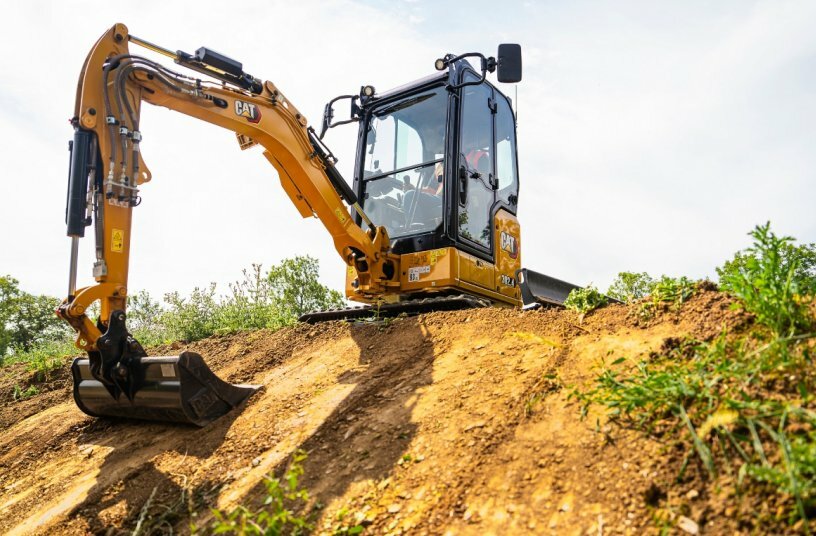 Cat® 302.4 CR mini excavator<br>IMAGE SOURCE: Caterpillar