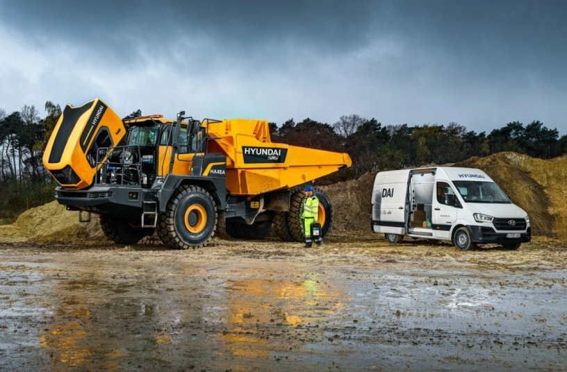 Hyundai launches two axle 45-tonne articulated truck<br>IMAGE SOURCE: Hyundai Construction Equipment Europe