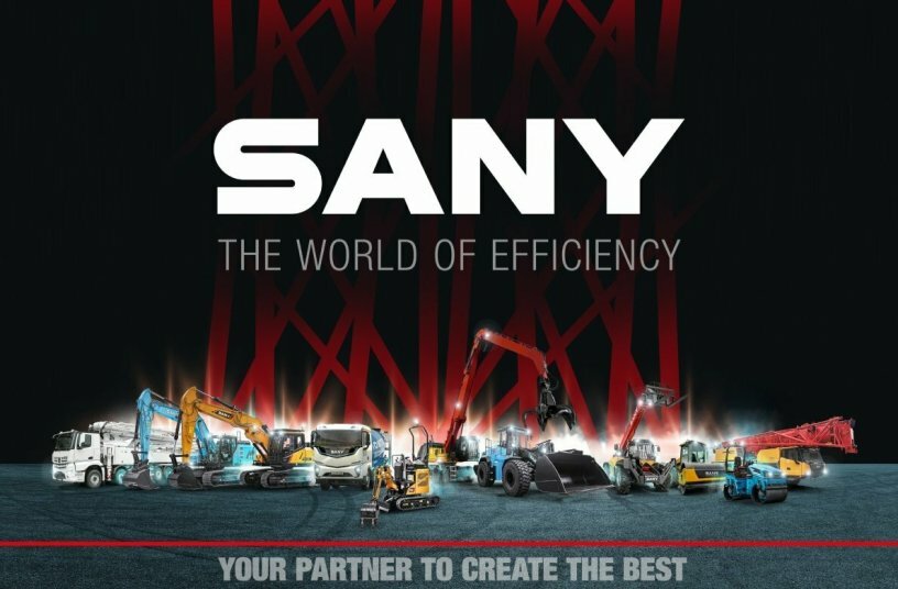 SANY’s Leitmotiv zur BAUMA 2025<br>BILDQUELLE: SANY Group