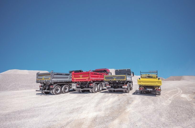 Höchste Qualität, Robustheit und Langlebigkeit für alle Produktreihen<br>BILDQUELLE: F.X. Meiller Fahrzeug- und Maschinenfabrik - GmbH & Co KG