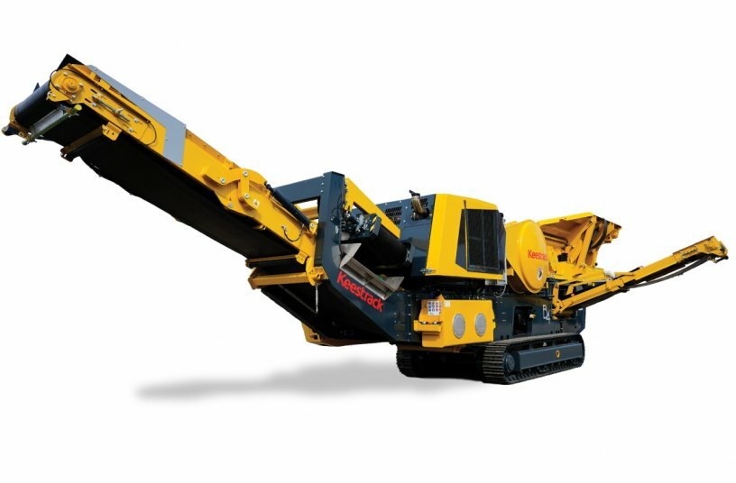 Keestrack B4 Jaw Crusher<br>IMAGE SOURCE: Keestrack NV