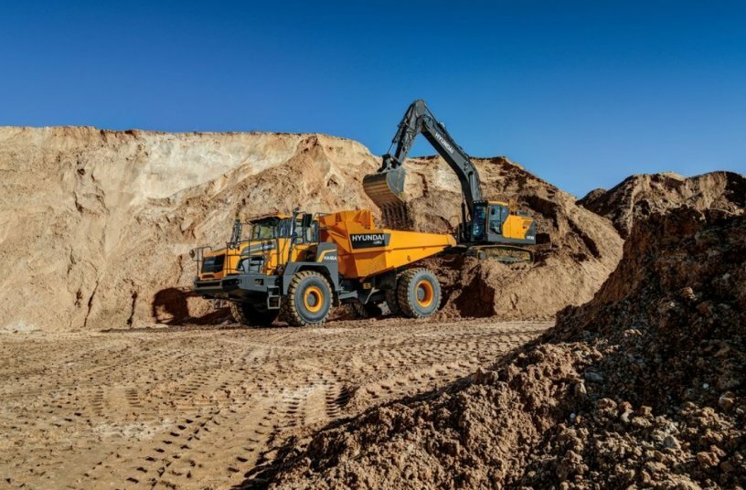 Hyundai launches two axle 45-tonne articulated truck<br>IMAGE SOURCE: Hyundai Construction Equipment Europe
