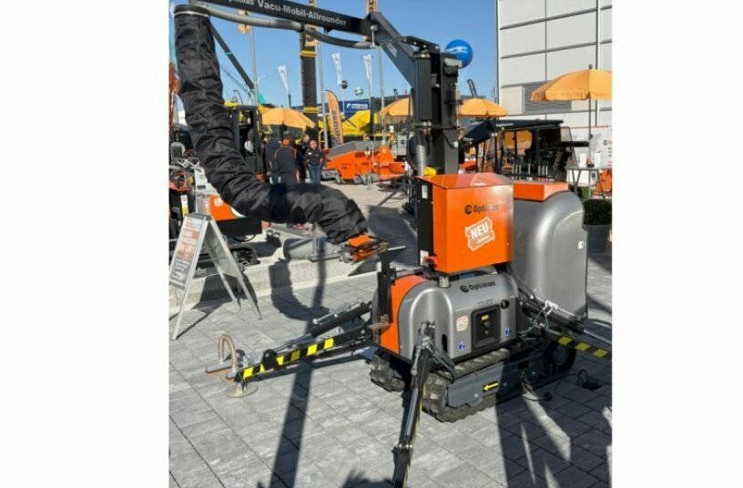 The Vacu-Mobil Allrounder in E-version was also a new presentation from Optimas.<br>IMAGE SOURCE: Optimas GmbH