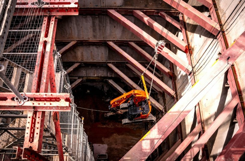 New DX235RTF-7 Tunnelling Excavator from DEVELON<br>IMAGE SOURCE: DEVELON
