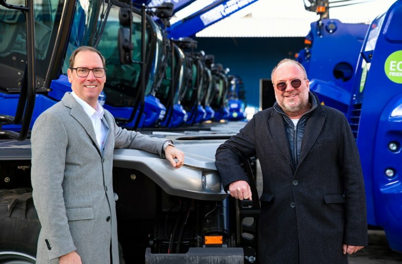 Größter Manitou-Auftrag 2025: BEYER-Mietservice investiert in 58 Teleskopstapler<br>BILDQUELLE: Manitou