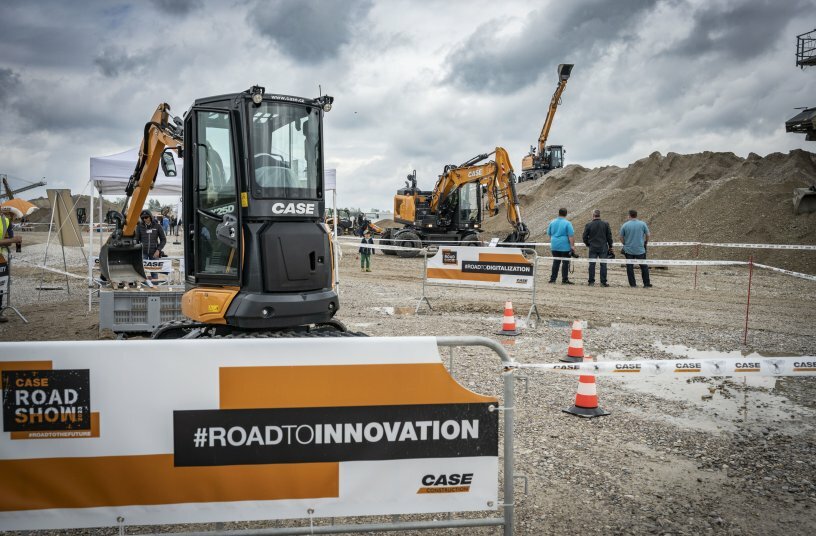 Die CASE Europa-Roadshow ist wieder da!<br>IMAGE SOURCE: CASE Construction Equipment