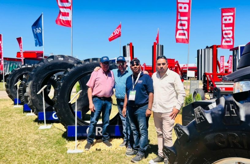 GRI tires Exhibited in Europe and South America<br>IMAGE SOURCE: GRI
