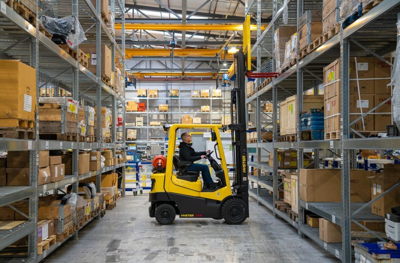 Distinctly Hyster, Built for You Forklifts from 1.6-Tonnes <br>IMAGE SOURCE: Hyster®