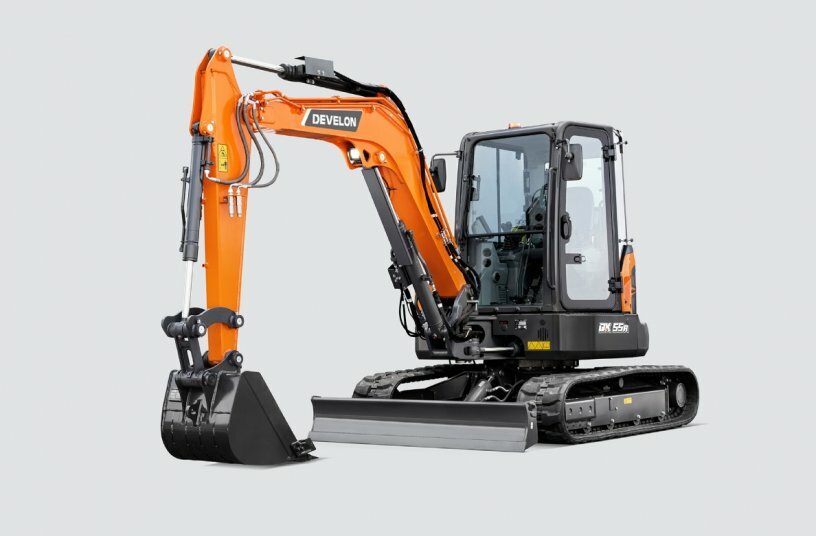 DEVELON DX55R-7<br>IMAGE SOURCE: DEVELON