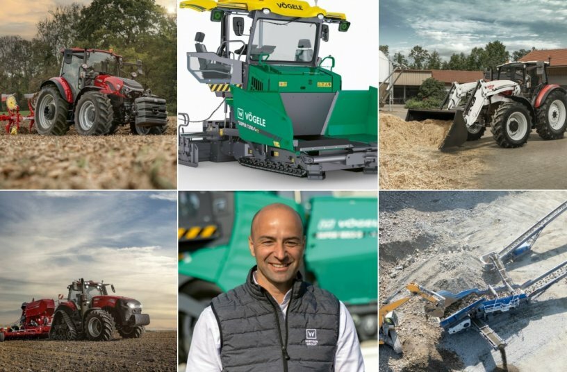 Product launches of May (Vögele pavers, Kleemann screeners, Case IH and Steyr tractors, and more)<br>IMAGE SOURCE: WIRTGEN GROUP, Case IH, CNH Industrial NV, CNH Industrial NV; Case IH