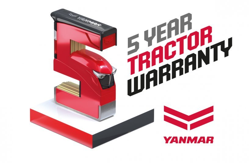 5 year tractor warranty<br>BILDQUELLE: YANMAR Europe BV