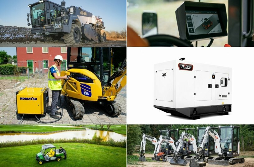 Product launches of January (Hamm digital solutions, Bobcat generators, Wirtgen news, and more)