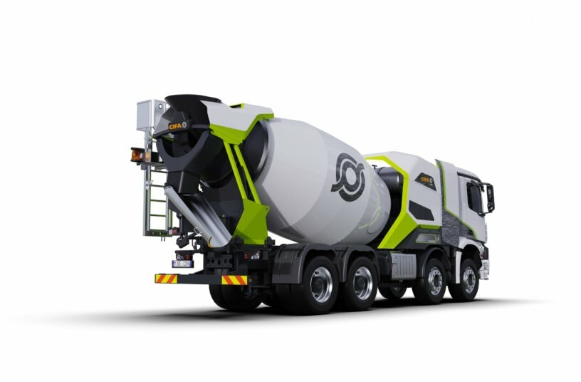 CIFA stellt den neuen elektrischen Fahrmischer Energya E10 auf der Bauma 2025 vor<br>BILDQUELLE: CIFA