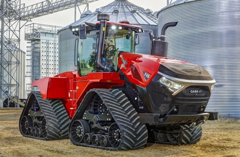 The new CASE IH Steiger 715 Quadtrac<br>IMAGE SOURCE: FPT Industrial