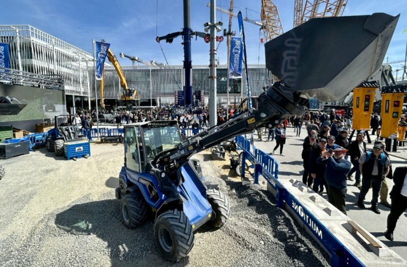 Bei der bauma sind die Multifunktionslader aus dem Hause MultiOne auf enormes Interesse gestoßen.<br>BILDQUELLE: MultiOne Deutschland GmbH