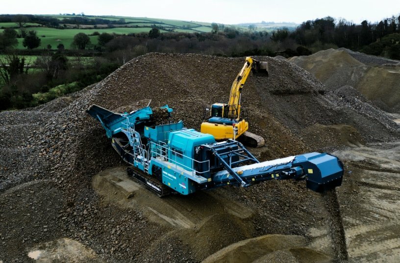Der 1300X Maxtrak stellt den nächsten Schritt in der Kegelbrechlinie der Marke dar<br>BILDQUELLE: Powerscreen