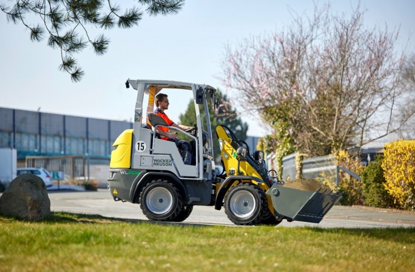 Wacker Neuson zero emission WL20e<br>IMAGE SOURCE: Wacker Neuson SE