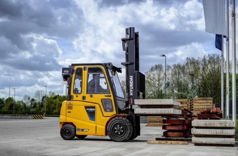 BE-X erhöht die Attraktivität der elektrischen Xitesolution-Serie<br>BILDQUELLE: TT-Communications GmbH; HD Hyundai Xitesolution Material Handling