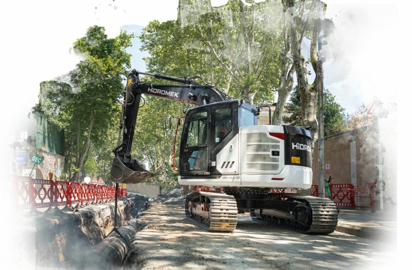HİDROMEK HMK 145 LC SR<br>IMAGE SOURCE: HİDROMEK