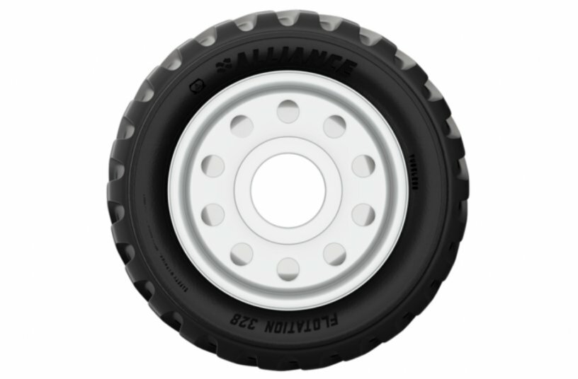 Alliance 328<br>IMAGE SOURCE: Alliance Tire Europe B.V.; Yokohama Off-Highway Tires (YOHT)