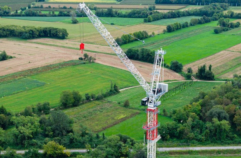 Raimondi’s Terex Tower Cranes launches high-capacity CTL 712-45 luffing jib crane at CONEXPO 2026<br>IMAGE SOURCE: Raimondi Cranes