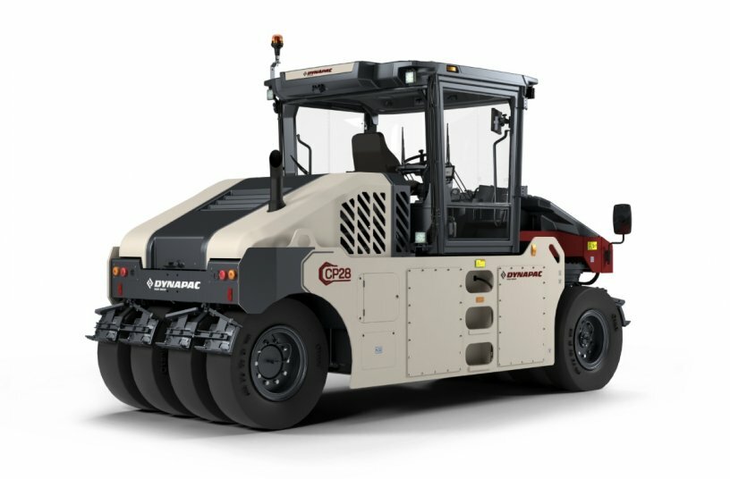 Dynapac Launches CP28: The Worlds Heaviest Pneumatic Tire Roller<br>IMAGE SOURCE: Dynapac North America LLC