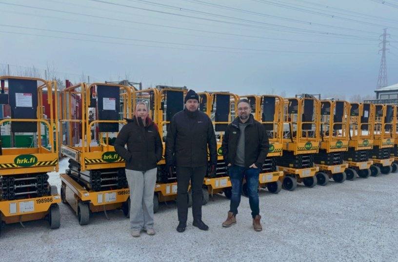 Trusted performance in Nordic conditions: HRK renews confidence in Haulotte<br>IMAGE SOURCE: Haulotte