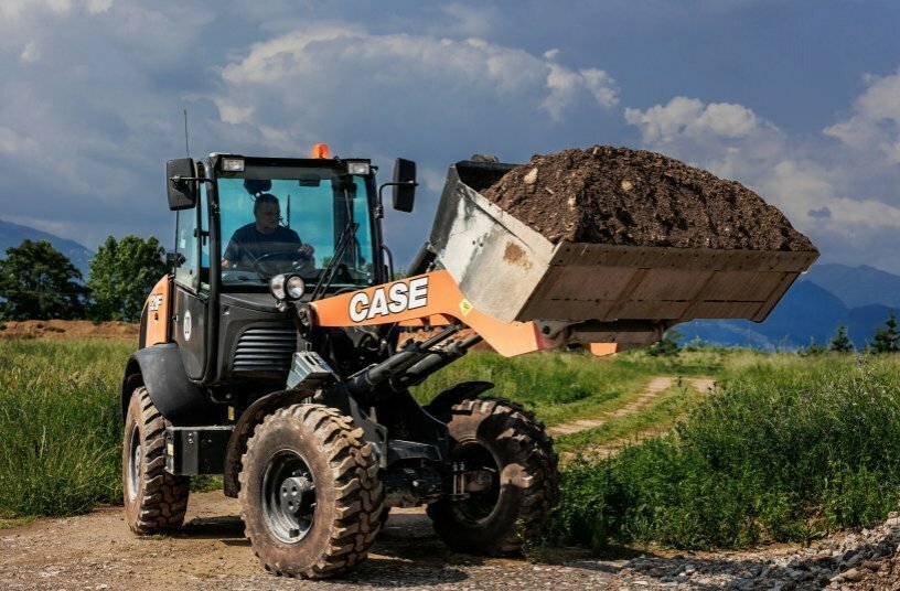 CASE launches F-Series Evolution compact wheel loaders with enhanced control and higher speeds<br>IMAGE SOURCE: CASE Construction Equipment