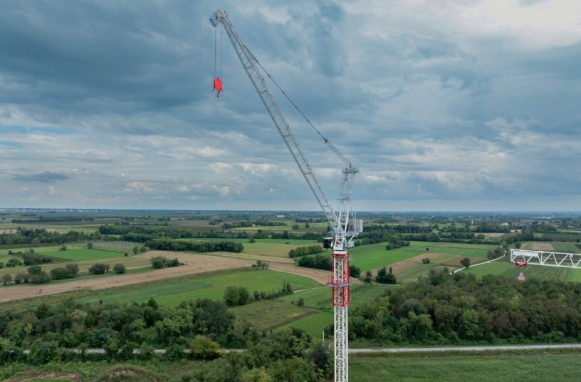 Raimondi’s Terex Tower Cranes launches high-capacity CTL 712-45 luffing jib crane at CONEXPO 2026<br>IMAGE SOURCE: Raimondi Cranes