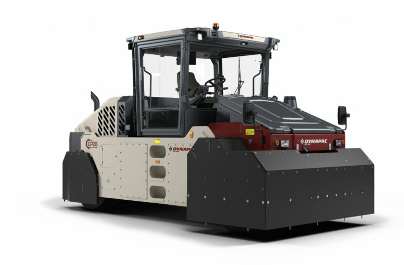 Dynapac Launches CP28: The Worlds Heaviest Pneumatic Tire Roller<br>IMAGE SOURCE: Dynapac North America LLC
