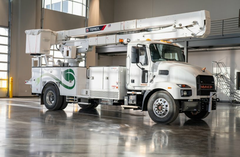 Terex Utilities Announces New Zero-Emissions Bucket Truck with More Range and Payload Capacity<br>IMAGE SOURCE: Terex Utilities