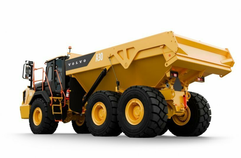 Der A30 Electric bringt Null-Emissionen in die Steinbruch-, Bergbau- und Baubranche<br>BILDQUELLE: Volvo CE