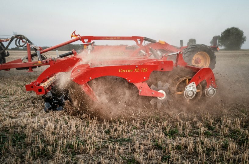 Väderstad unveils a new front tool that maximises the tillage intensity of Carrier XT and Carrier XL<br>IMAGE SOURCE: Väderstad
