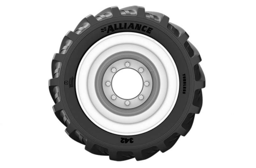 Alliance 342<br>IMAGE SOURCE: Alliance Tire Europe B.V.; Yokohama Off-Highway Tires (YOHT)